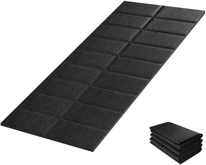 VTORY Walking Pad Mat for Carpet, Treadmill Mat for Hardwood Floors, Bike Mats Compatible with Peloton – Non-Slip Exercise Mats, Shock Absorbing & Floor Protection for Home Gym Use (71" x 32"x0.24"Th) - Image 1
